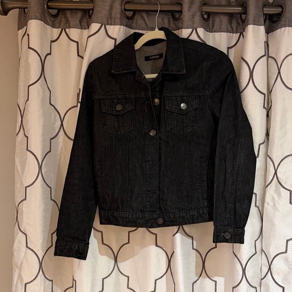 refuge Jackets & Blazers - Refuge Dark Denim Jacket